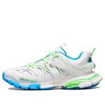 Кроссовки track sneaker 'white green' Balenciaga, белый - фото
