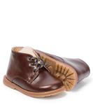 Детские кожаные ботинки Bonpoint, Cacao - фото 5