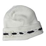 Женская шапка-бини CHANEL, белый - фото 4