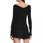 Jacquemus Свитер Le Haut Pralu рифленый black - фото 5