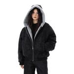 Пуховик Unisex NEVER RULE, черный - фото