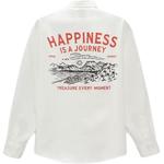 ZARA Мужская белая рубашка - фото 4