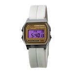 CASIO Часы Retrofit Series Electronic Movement Silicone Strap Watch Women's Watch Gold Dial - фото 10