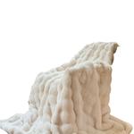 Пледы, пледы для дивана и флисовые одеяла SASSENSI, серый/синий - фото 5