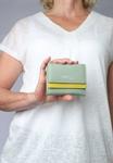 Кошелек Vargu IVENA , Sage Green - Lime Green/Teal - фото