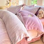 LUOLAI HOME Комплект постельного белья, 4 предмета, 200 см - фото 8