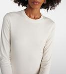 Платье макси из джерси Toteme, Meringue - фото 4