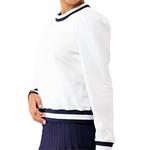 Свитшот Peggy в бело-синюю полоску SMITH & QUINN - фото 2