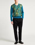 Свитер Dolce&Gabbana, глубокий бирюзовый - фото 3