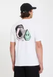 Футболка с принтом "аура" Volcom, White - фото