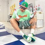 Кроссовки Doraemon Jingle Cats Skateboarding Shoes Unisex Low-top, черный - фото 9