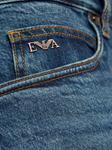Джинсы с логотипом Emporio Armani, синий - фото 5
