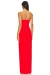 Платье Amanda Uprichard X REVOLVE Wolfe Gown, цвет Crimson - фото 3