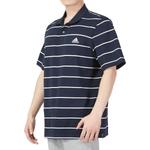 Рубашка поло в полоску Adidas, синий - фото 3