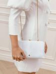Клатч из кожи Bride Malina, Ivory - фото 3