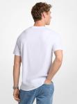 Футболка Michael Kors Mens Mk Micro Dot Graphic, White - фото 2