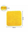 Коврик для ванной WohnDirect, желтый - фото 2