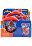 Набор детской посуды Marvel Spiderman, 5 предметов, красный - фото 3