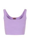Вязаный топ MYMO, фиолетовый - фото