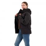 Парка Superdry City Padded Hooded Wind, черный - фото 4