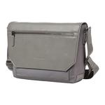 Samsonite Полиэстеровый мессенджер кроссбоди через плечо унисекс темно-серый - фото 2