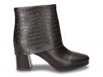 Ботинки Easy Street Sutton Bootie, Brown Croc Print - фото 5