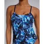 Купальник TYR Cutoutfit - Durafast Elite - Reflecta, синий - фото 5