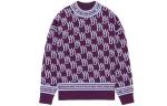 WE11DONE Кашемировый свитер Unisex Purple - фото