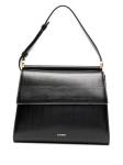 Jil Sander сумка на плечо с логотипом, черный - фото