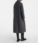 Пальто из девственной шерсти с поясом S Max Mara, Urban Grey - фото 3