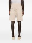 Шорты-бермуды средней посадки Canali, бежевый - фото 3