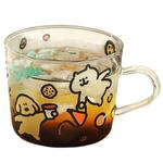Стеклянные стаканы KAWASIMAYA, Scale Glass Cup (Coffee Dog) - фото 6