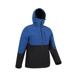 Куртка софтшелл "элементс" ветрозащитная Mountain Warehouse, синий - фото 3