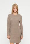 Платье Vero Moda VMJOSANNA SHORT DRESS, Fossil/Brown - фото