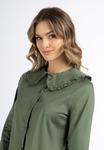 Блуза DreiMaster Button-down blouse, Olivgrün/Olive - фото 4