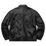 Куртка Supreme x Schott Leather Work Jacket, Black - фото 2