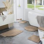 Коврик для ванной Erwin Müller Badteppich Stuttgart, серо коричневый - фото 3