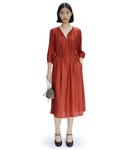 Платье Евы A.P.C., цвет terracotta - фото