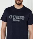 Футболка мужская Guess Jeans с принтом, синий - фото 4