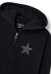 Толстовка OVS Zip-up sweatshirt, Black - фото 3