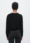 Джемпер Massimo Dutti CREW NECK SWEATER, Black - фото 3