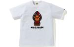 Футболка Bape Milo Shark A BATHING APE, сине-черная - фото 8