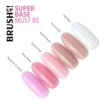 BrushUp!, гибридная база для ногтей Super Base Milk Bath 5 г - фото 2