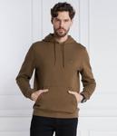 Толстовка мужская Boss Orange с большим карманом, коричневый - фото 3