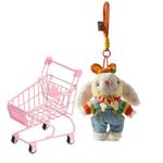 Мягкая игрушка кролик плюшевый кулон 22см высота Click - фото 10