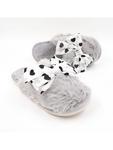 Светло-серые тапочки Confly - фото 2