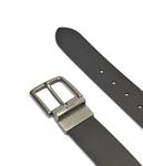 Ремень двухсторонний Boss кожаный, черный - фото 3