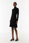 Платье-джемпер MIT TURTLENECK comma, черный - фото 3