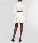 Мини-юбка кринолин ALAÏA, бежевый - фото 3