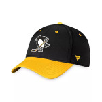 Черная мужская фирменная гибкая кепка из джерси Pittsburgh Penguins Authentic Pro Alternate Fanatics, черный - фото